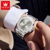 Luxury Man Watch Sports Waterproof Luminous Date Men Wristwatch High Quality Square Dial Quartz Men's Watches