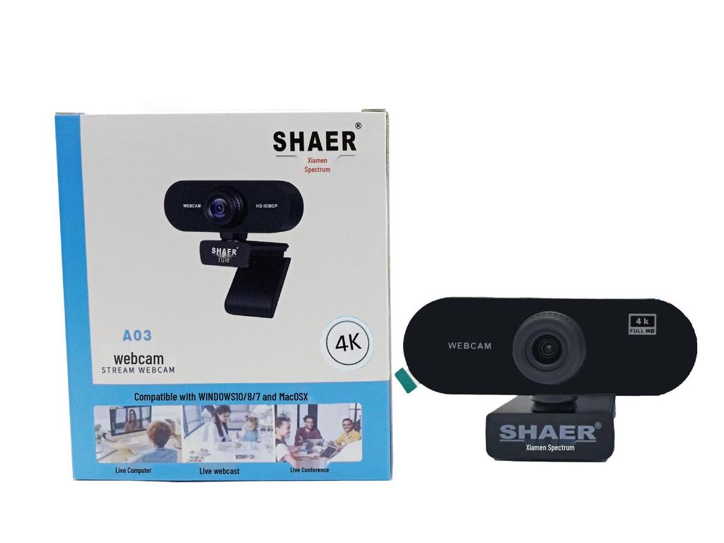 HD 1080P 4K USB Webcam for Desktop & Laptop - Ideal for Online Classes & Streaming