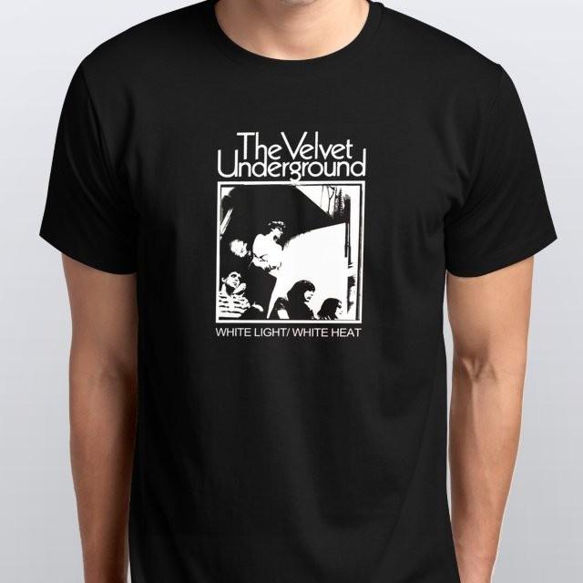 The Velvet Underground Band Unisex T-SHIRT S M L XL XXL 3 4 XL Black