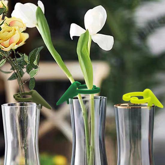 Растениеводство Buddy Bird Форма Стебель Держатель Plant Hugger Комнатный Цветок Подставка Растениеводство для Черенкования Побеги Гидропонные Растения