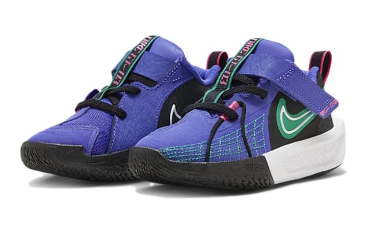 Nike ГТ. Детские низкие баскетбольные кроссовки Cut 3, устойчивые к истиранию, фиолетово-черные, для детей, FD7034-500