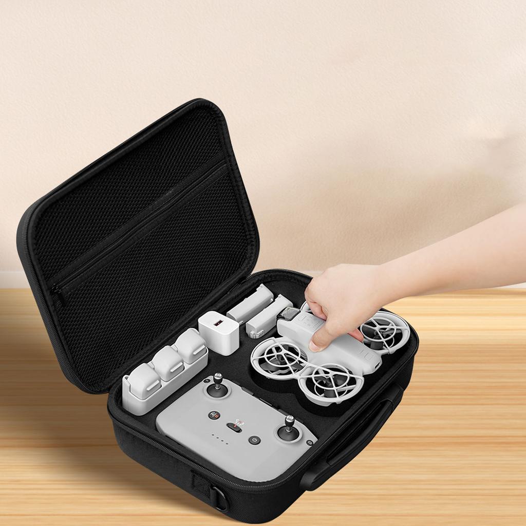 Drone Carrying Case Water Resistant Hard ive Shoulder Bag for Neo RC-N3 Remote Controller Intelligent Battery