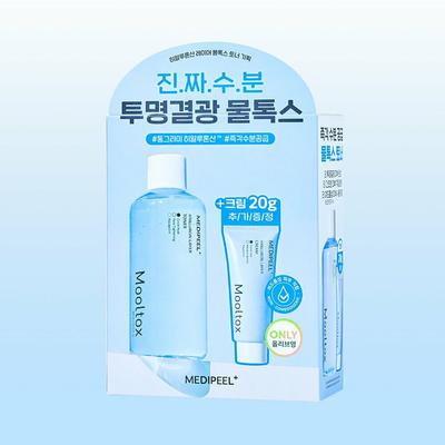 Тоник Mooltox Hyaluron Layer 300 мл, специальный набор (+Крем Миниатюрный 20г)