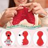 A Top Quality Mini Positive Dinosaur Knitted Crochet Doll Funny Cute Home Decoration Toy Card for Women Men Friends Birthday