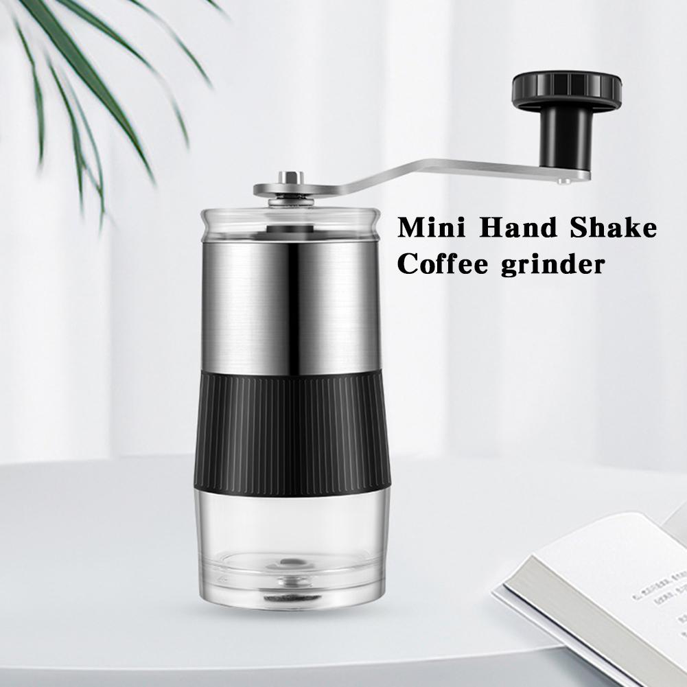 Бытовая ручная мини-кофемолка вращающаяся ручная кофемолка для кофе своими руками маленькая кофемашина кофемолка