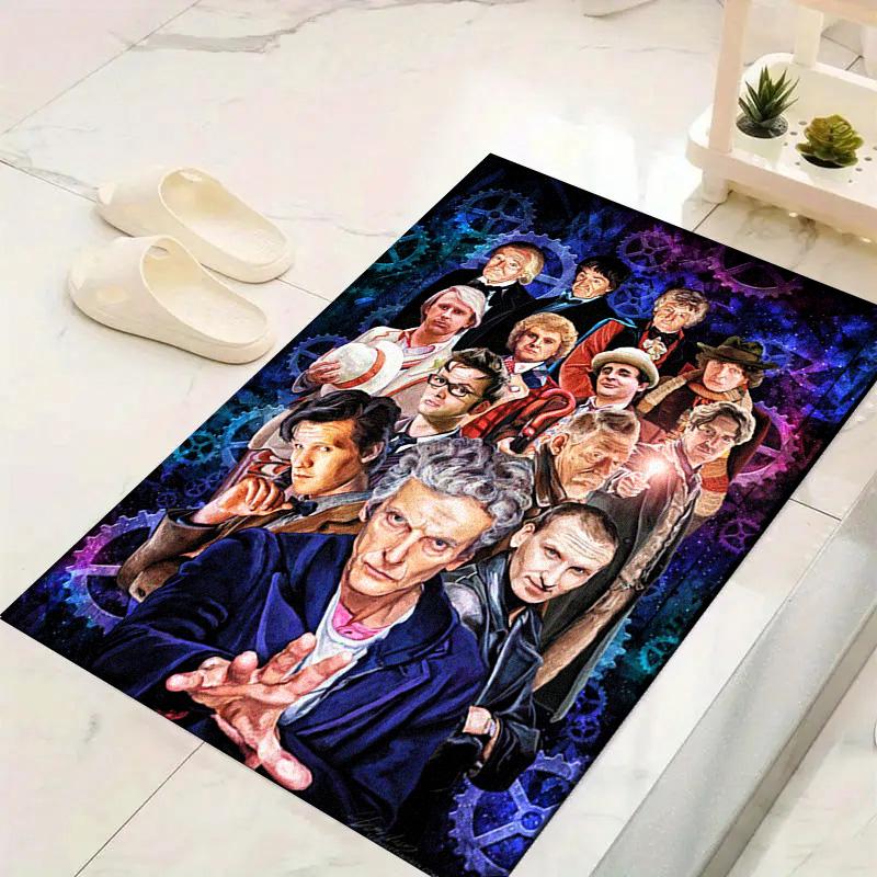 Doctor Who Carpet Rug for Living Room Bedroom Home Sofa Decoration,Kids play Non-slip Floor Mat
