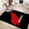 Honda Logo1 Printed Absorbent Washable Carpet, Non-Slip Bathroom Mats, Kitchen Rugs, Yoga Mat,Living Room Entrance, Camping Picnic Rugs