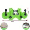 Adjustable Tile Hole Cutter Centering Locator Holder Jig Fixture for Ceramic,Tile,Glass(Double Handle) Tile Hole Saw