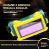 Automatic Dimming Welding Mask Welding Goggles Electric Welding Protection, Anti-Glare, Face Protection, Grinding Operations