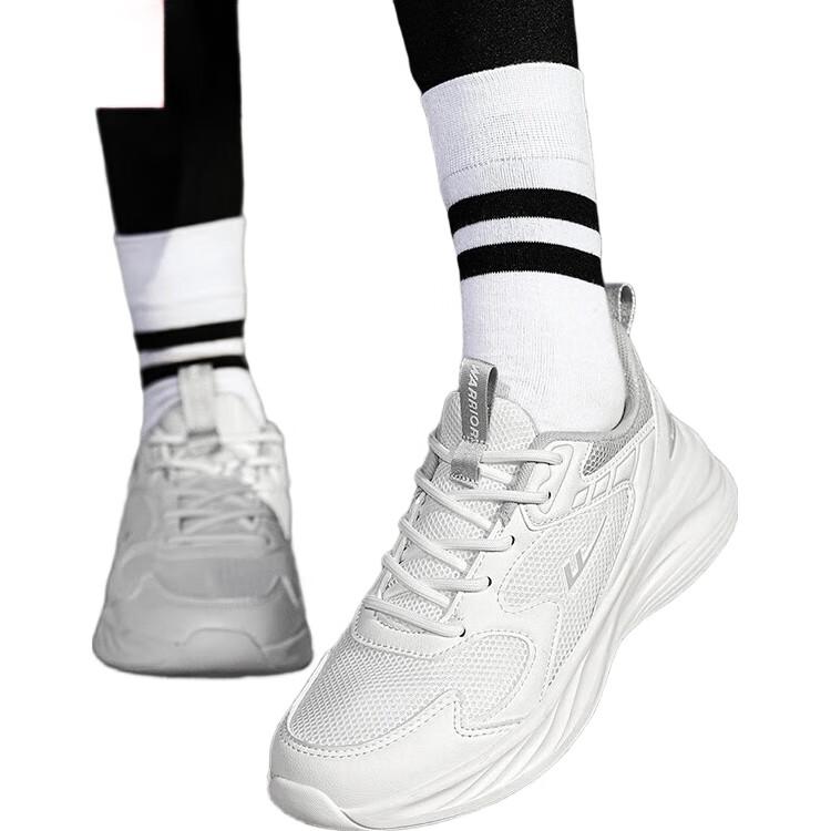 Huili Men's Shoes, Men's Sneakers, 2026 Spring And Summer New Style White Shoes, Soft-Soled Running Casual Shoes, Light Gray, Size 39