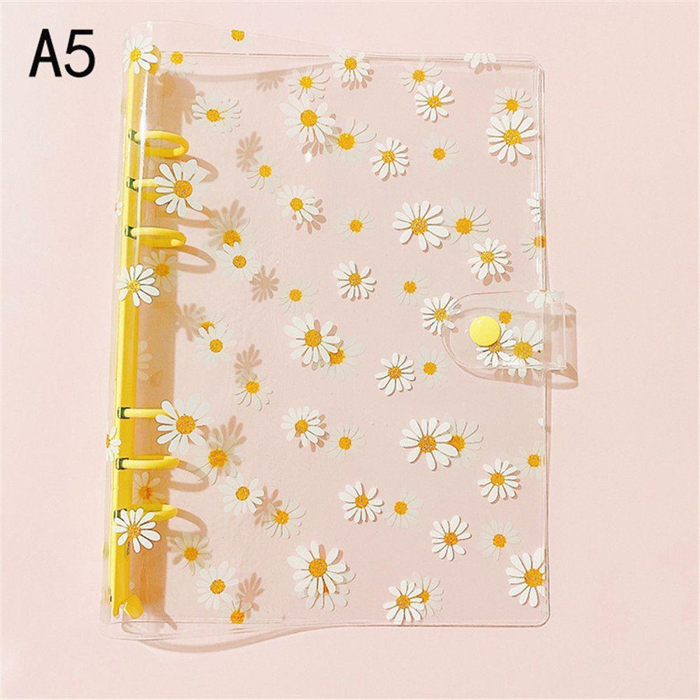 New School Supplies Stationery Notebook Binder Binder Pockets Transparent Folders A5A6