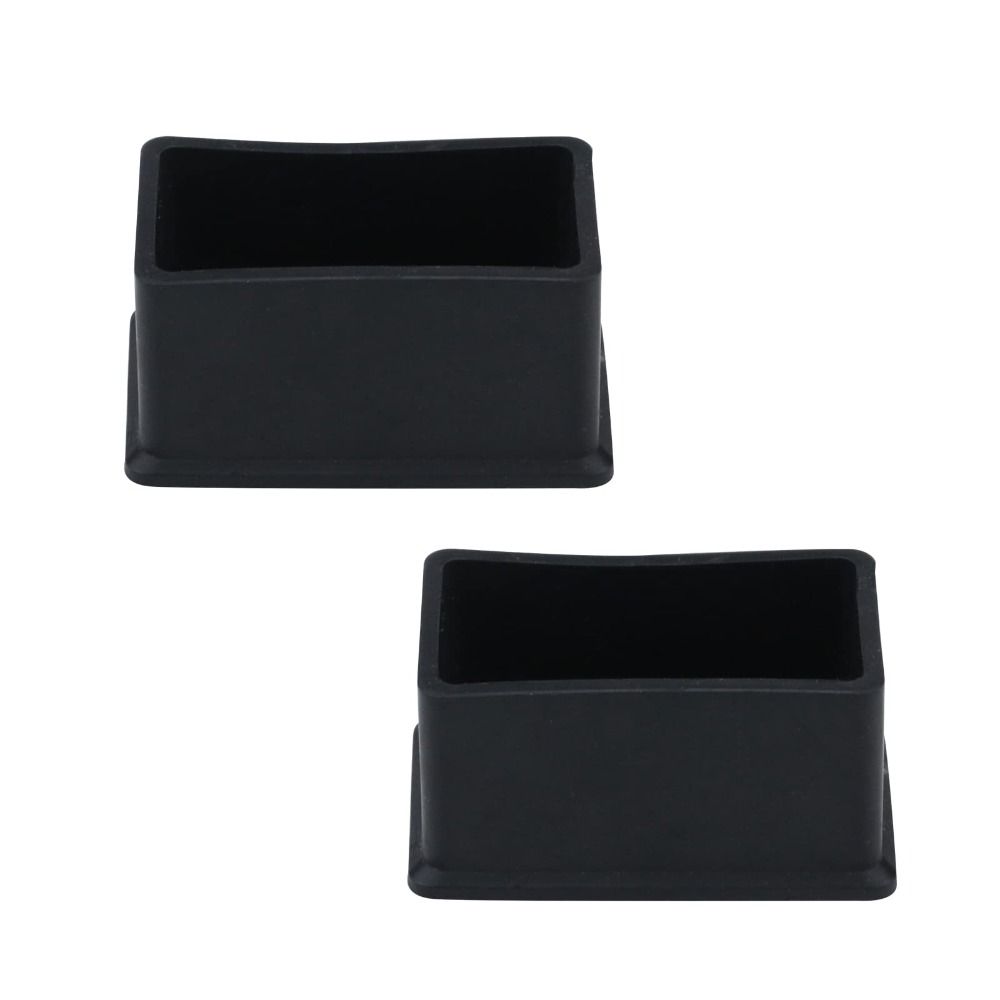 1/16 Pcs Rectangle Shaped Furniture Pads Rubber Furniture Leg Cover Hardwood Floors