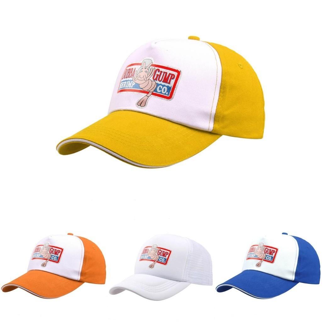 Удобная и эластичная красная кепка с изогнутым козырьком Bubba Gump Shrimp, идеально подходящая для различных стилей жизни.