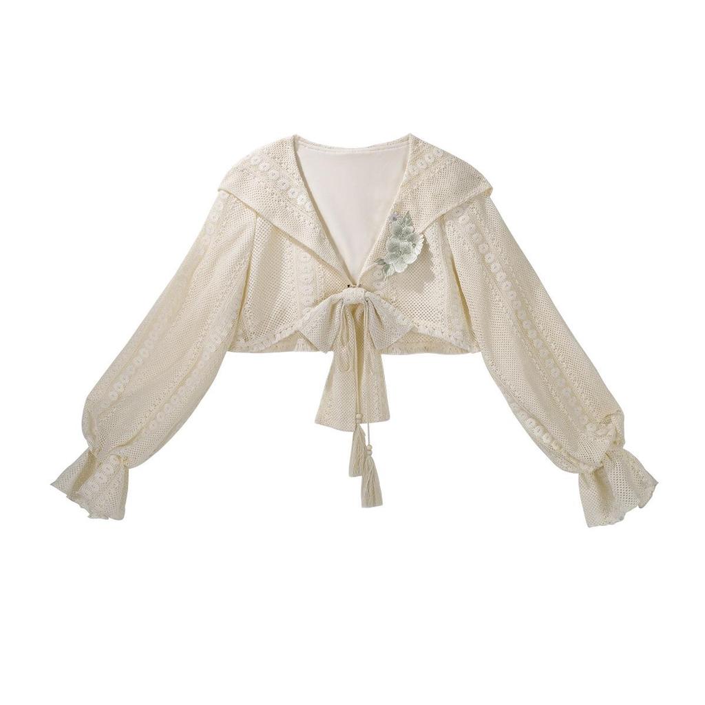 Женский комплект Yi Meng Ge Fangcao Ji Hanfu — топ и платье в китайском стиле 7389