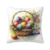 Пасхальная наволочка Красочные яйца Мягкая наволочка Чехол для подушки Смешные графические наволочки Для свадебной вечеринки Домашний декор