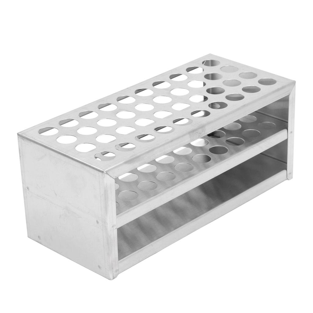 Штатив для пробирок из нержавеющей стали 304, штатив-подставка для пробирок для лаборатории и студии, 14 мм, 40 отверстий