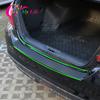 Car Rear Bumper Scuff Protective Sill Cover for Nissan Teana X-Trail Qashqai Livina Tiida Sunny March Murano Geniss Juke