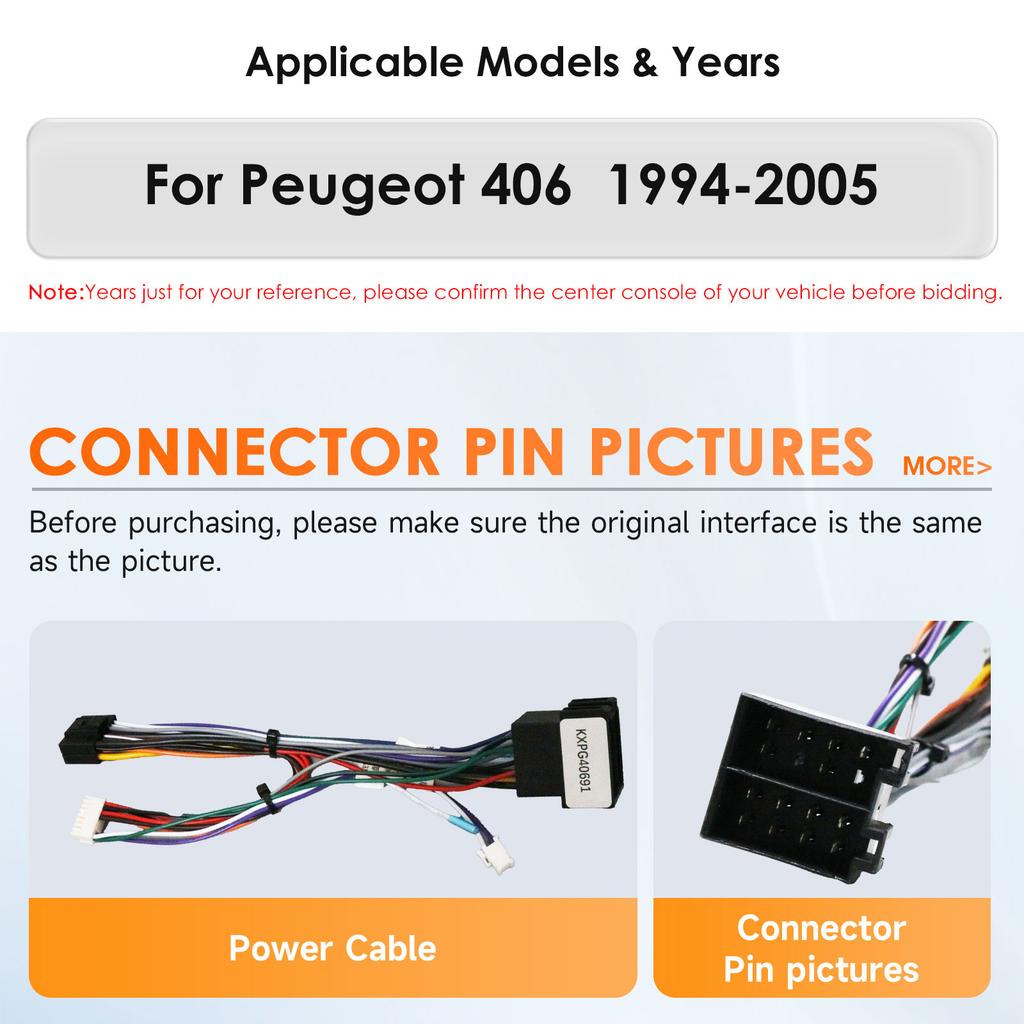 Hizpo 8-ядерный Qualcomm Snapdragon 360° Cam Carplay Android Автомагнитола для Peugeot 406 1994-2005 GPS FM 2din Автомагнитола Автомобильная Мультимедиа Голосовое управление ИИ Bluetooth