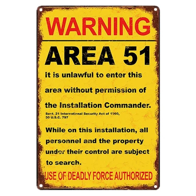 Vintage No Trespassing Metal Signs Beware Poster Plates Sign Warning Fallout Metal Plaque Tin Sign Farmhouse Wall Decoration