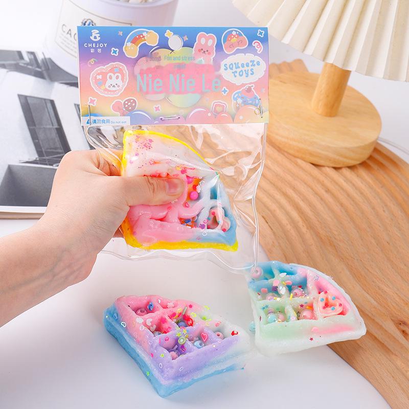 Креативная игрушка для снятия стресса «щипание» — популярный подарок для детей, текстура, похожая на еду, для развлечения