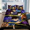 Anime Detective Conan Cartoon Bedding Set,Duvet Cover Bed Set Quilt Cover Pillowcase,King Queen Twin Size Boys Girls Adults