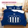 Club Atletico Talleres Pattern Bedding Home Decoration Birthday Gift (1 * duvet cover + 2 * pillowcase, without core)