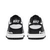 Nike Кроссовки Dunk SB Кожаные Устойчивые к истиранию Низкие Скейтбордические Унисекс Черно-белые DD1391-100(Команда641-)