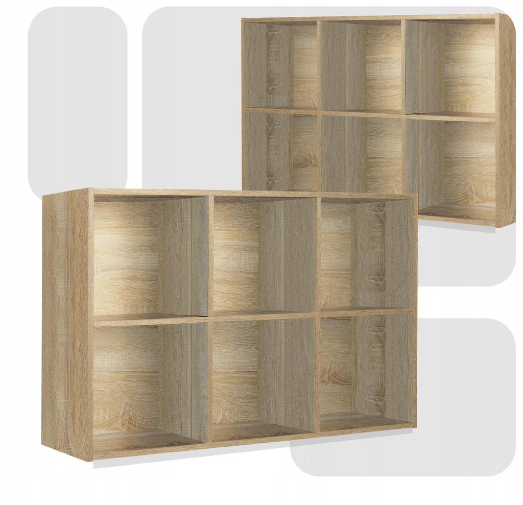 Regał półka organizer pojemnik stojak na płyty winylowe segregatory Cubo 5