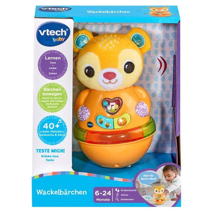 Jouet - Vtech - 80-567604 - Ourson Animé - Multicolore - 3 Boutons Interactifs - 12 Mélodies