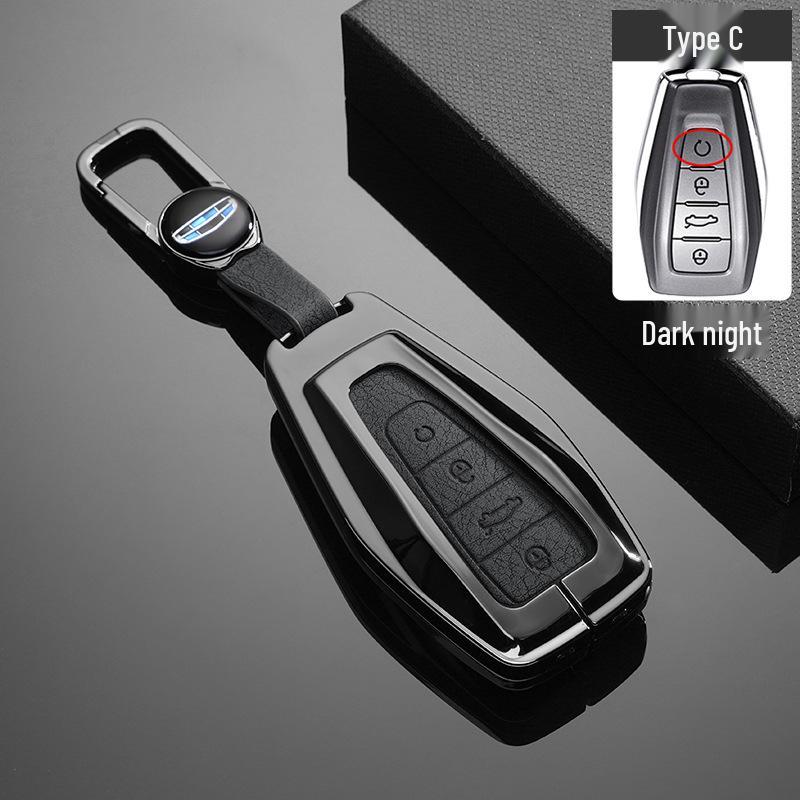 Geely Xingyue L, Boyue Pro, Xingrui, Emgrand GL, Vision X3/X6, Чехол для ключа автомобиля Panda