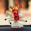 Cute God Of Wealth Desktop Decor Year of The Horse Horse Year Figurines  Center Console