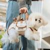 Double Shoulder Dog Carrier Backpack Adjustable Washable Pet Strap Artifact Breathable Dog Outing Bag Dog Accessories