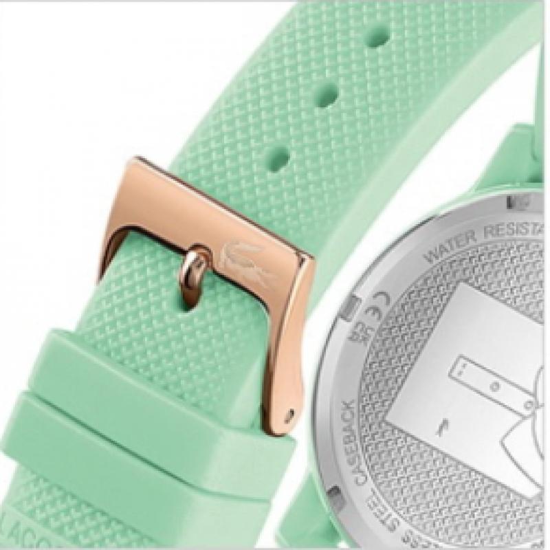 Lacoste Женские кварцевые силиконовые наручные часы