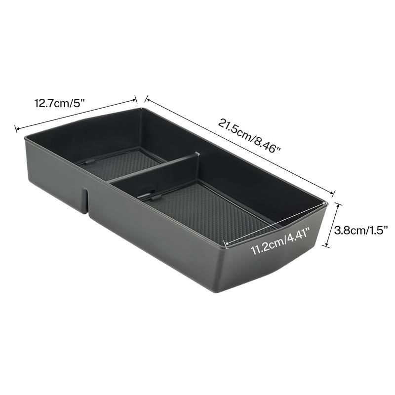 For VW ID7 Armrest Storage Box Organizer Tray Fit for ID7 GTX Tourer 2024-2026 Model Center Console ert Divider Holder