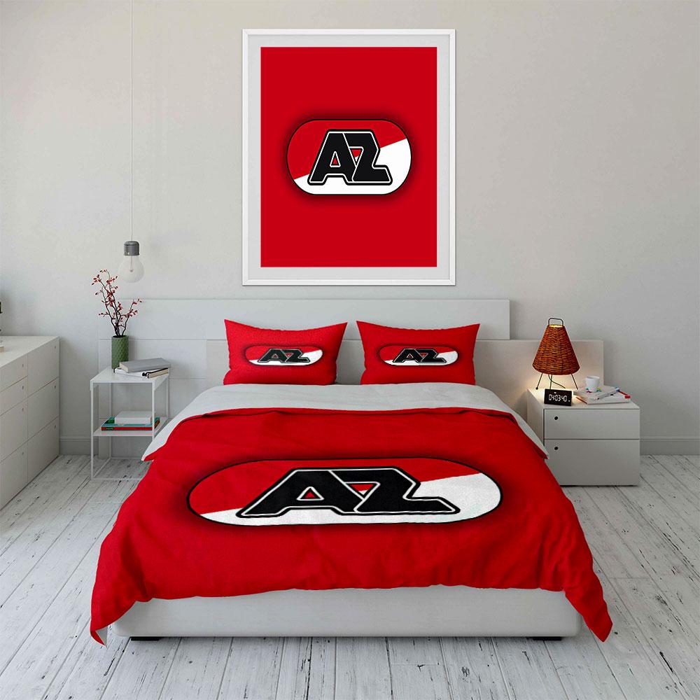 Bold "AZ" logo emblem. Bedding sets Duvet cover sets Duvet covers Pillowcases(1 * Duvet Cover 2 * Pillowcases without duvet insert)