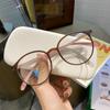 Korean Anti Blue Light Reading Glasses For Women Anti-Fatigue Style Glasses Presbyopia Students Fashion Eyewear + 100 To + 400