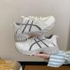 Женские кроссовки «папины кроссовки» новая осенняя повседневная обувь сетчатая дышащая толстая подошва увеличивающая рост повседневные нишевые спортивные кроссовки