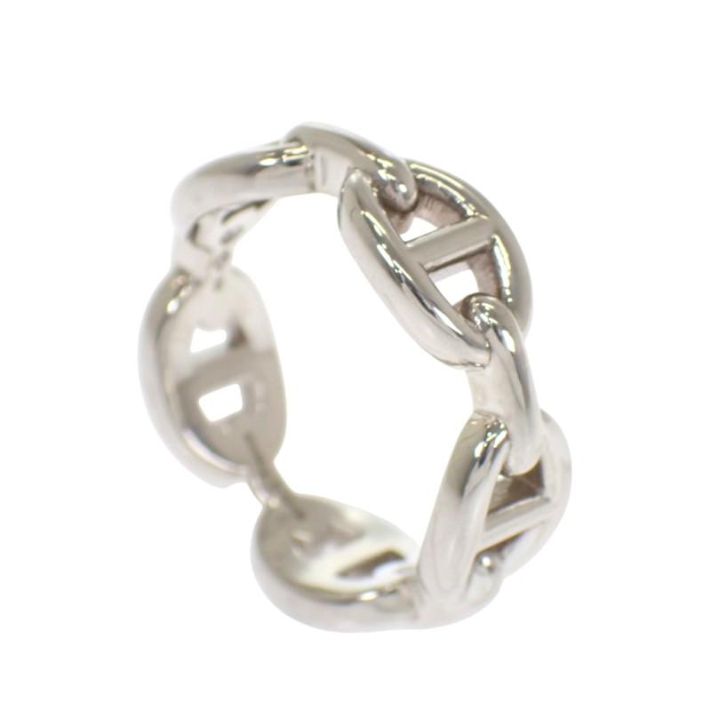 HERMES H109507B #15(JP Size) ring Silver925 Women