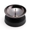 Safe and Secure Small Moe Candlestick, Black, Mini Candle, 166-41, Tokai Seiro, Made in Japan, Full Burning, Candle Holder
