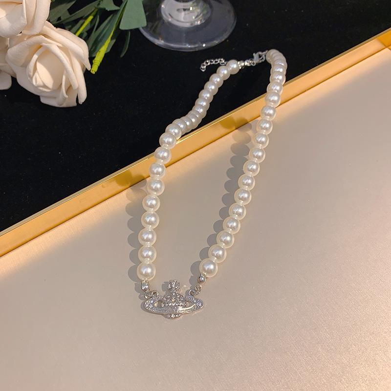 Ожерелье из барочного жемчуга, женское, нишевое, легкая роскошь, универсальное, любовь, бисерная цепочка на ключицу, темпераментная подвеска, ветер