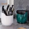 Tableware Storage Box Multi-hole Position Store Stable Durable Fork Spoon Cutter Storage Box Kitchen Supplies