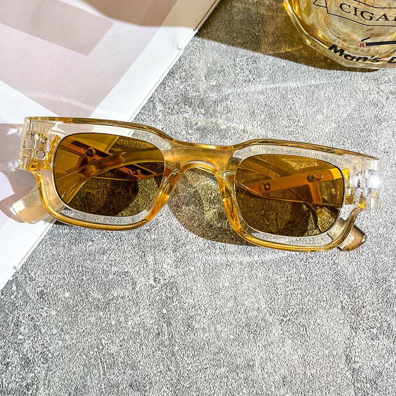 Маленькие прямоугольные солнцезащитные очки Женские Модный бренд Квадратные солнцезащитные очки Мужские Классические Винтажные Панк-очки UV400 Gafas De Sol