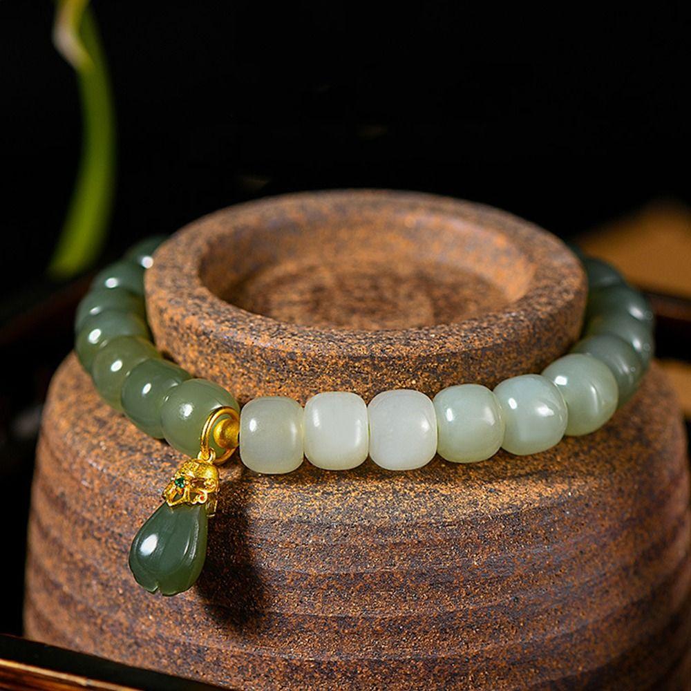 Браслеты Каменные Браслеты Градиентные Браслеты из Каменных Бусин Браслеты в Корейском Стиле Женская Цепочка на Руку