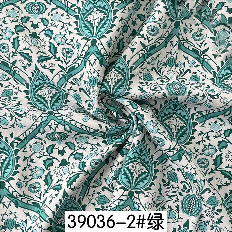 Rayon Fabric Floral Flowers Vintage Liberty Ethnic Soft Summer Pajamas Cloth Sewing Accessories By Meter cortinas jupes