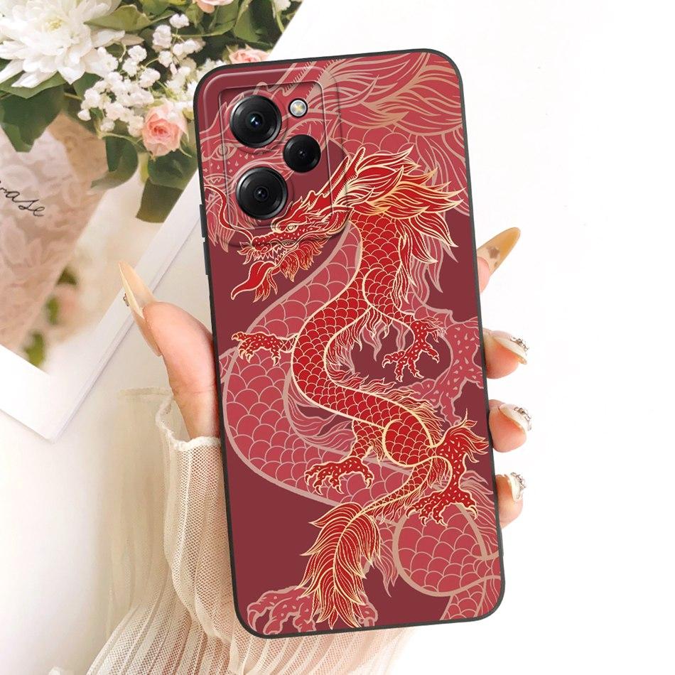 For Xiaomi Poco X5 Pro 5G PocoX5 Fashion Dusk Beach Painting Phone Case For Poco X 5 X5Pro Soft Silicone Covers Bumpers