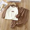 Children's Cotton Clothes And Long Johns Underwear Set Home Clothes For Boys And Girls Children's Clothing Pajamas