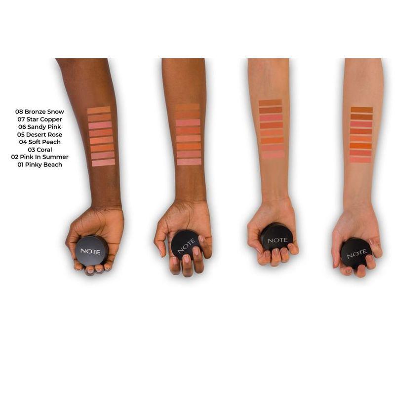 NOTE - Luminous Silk Compact Blusher - 9 Colors