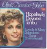 7-дюймовая пластинка OLIVIA NEWTONJOHN Hopelessly Devoted To You 2090309 RSO 1978 Германия Саундтреки Мюзиклы Б/у