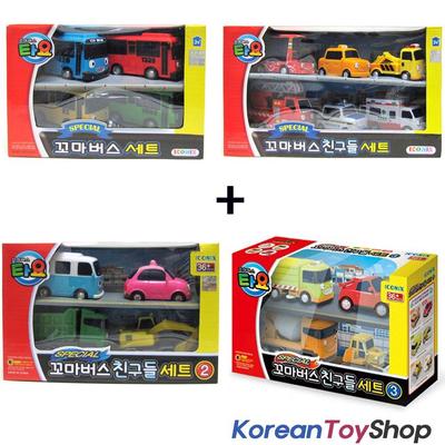 Origin Korea Model - Tayo The Little Bus & Friends Special 18 Mini Cars Полный набор игрушек - Доставка экспресс