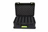 Shure by Gator Microphone Case, PE Hard Case with TSA Lock, SH-MICCASE30 (Holds 30 Microphones)